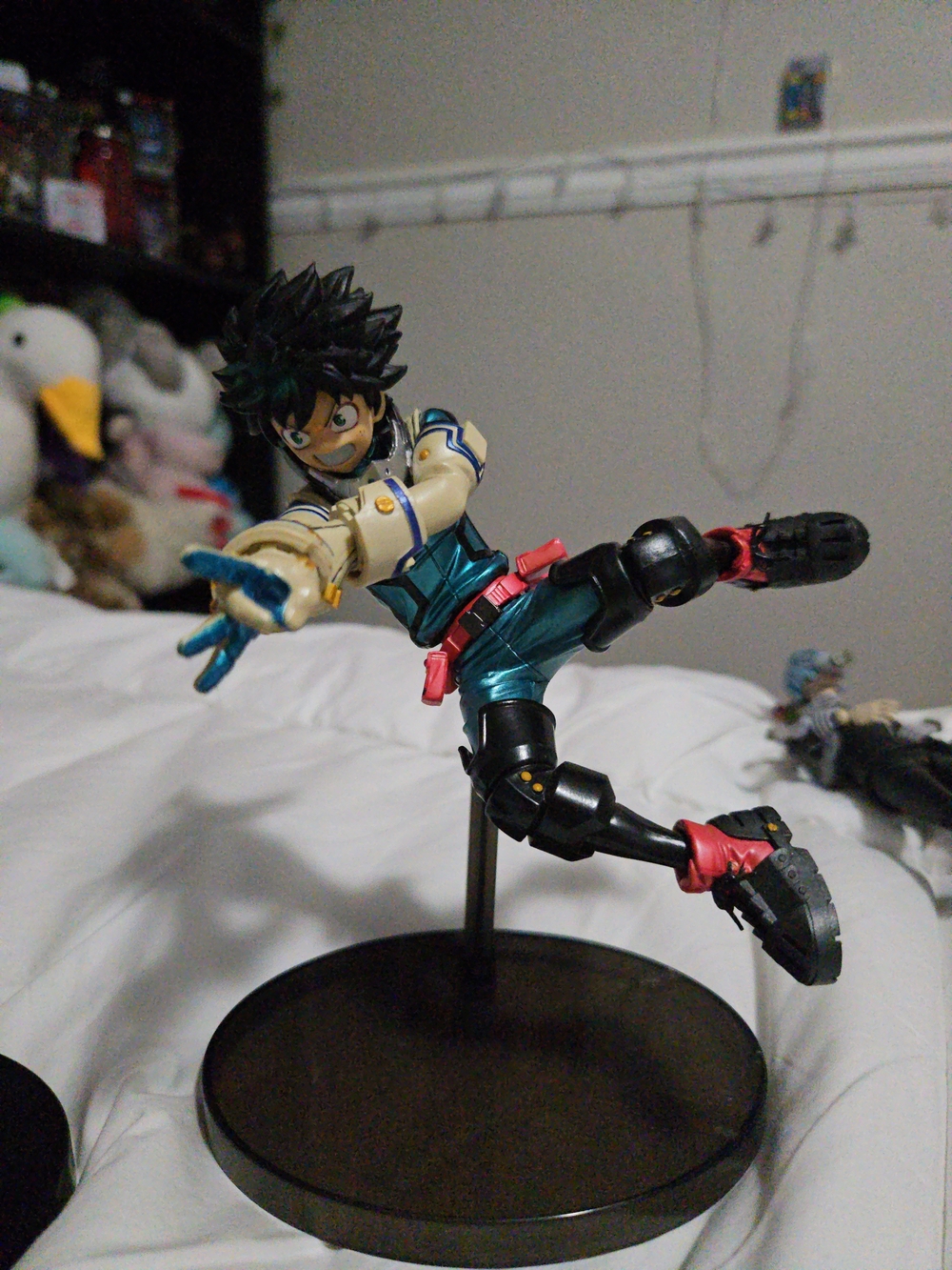 Collectible Action Figure - Teal & Black Hero Pose